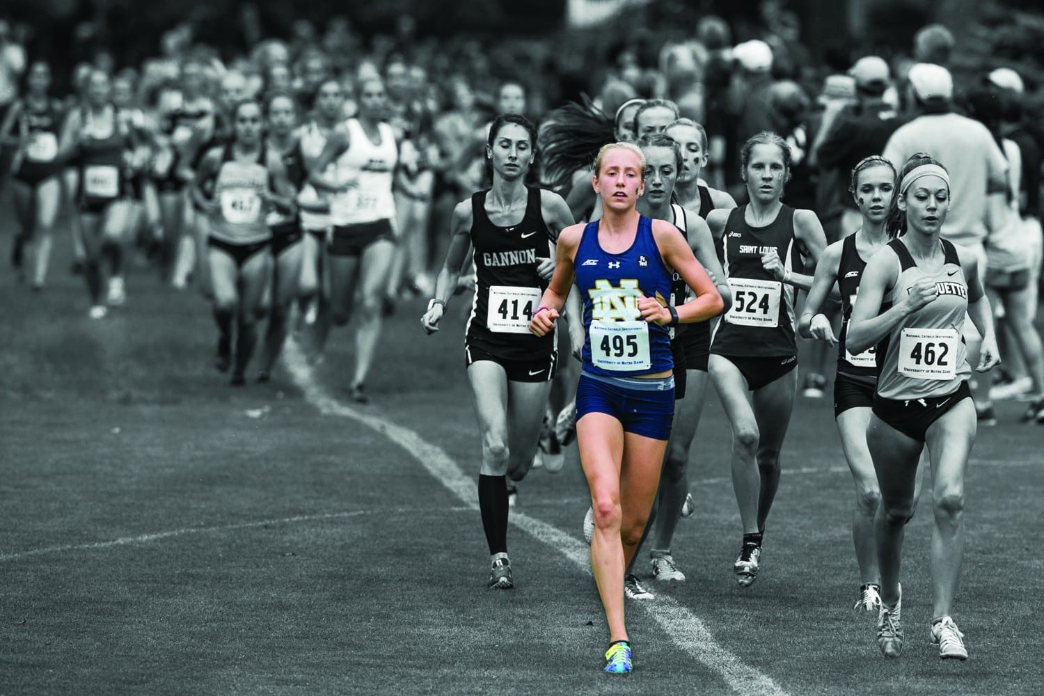 Roaring Ahead Notre Dame runner Anna Rohrer relies on faith as her