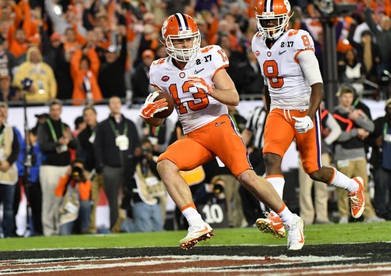 Clemson National Champion Wide Receiver Hunter Renfrow: 