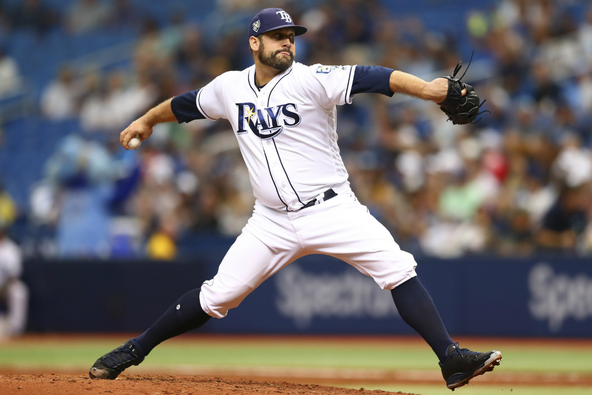 Tampa Bay Rays' Andrew Kittredge pitches 'for the Lord' while on up-and ...
