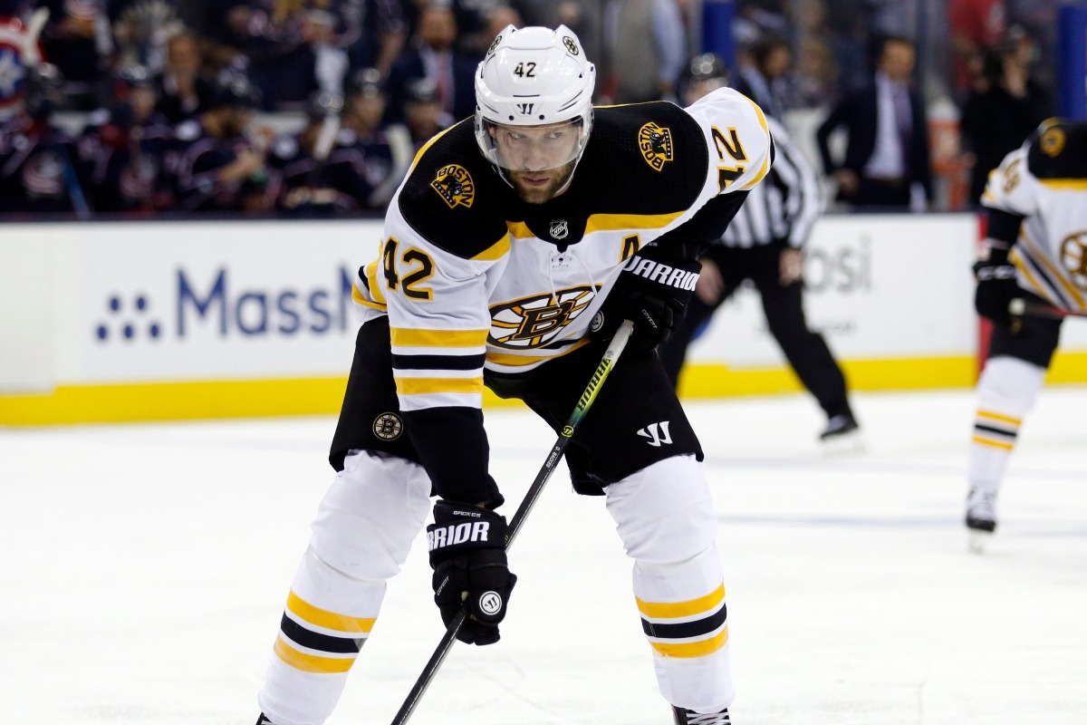 Boston Bruins forward David Backes bounces back in NHL playoffs as he ...