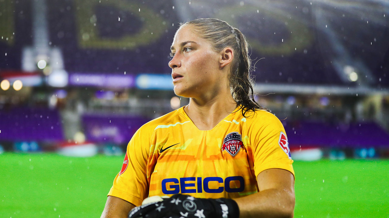 NEW PODCAST: Aubrey Bledsoe - Washington Spirit Goalkeeper - Sports ...