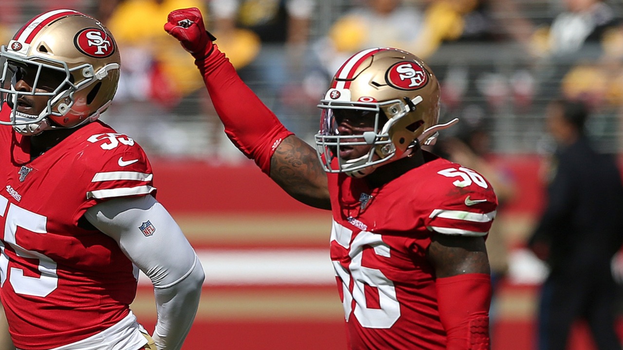 49ers linebacker Kwon Alexander boosts stout defense as he trusts in God