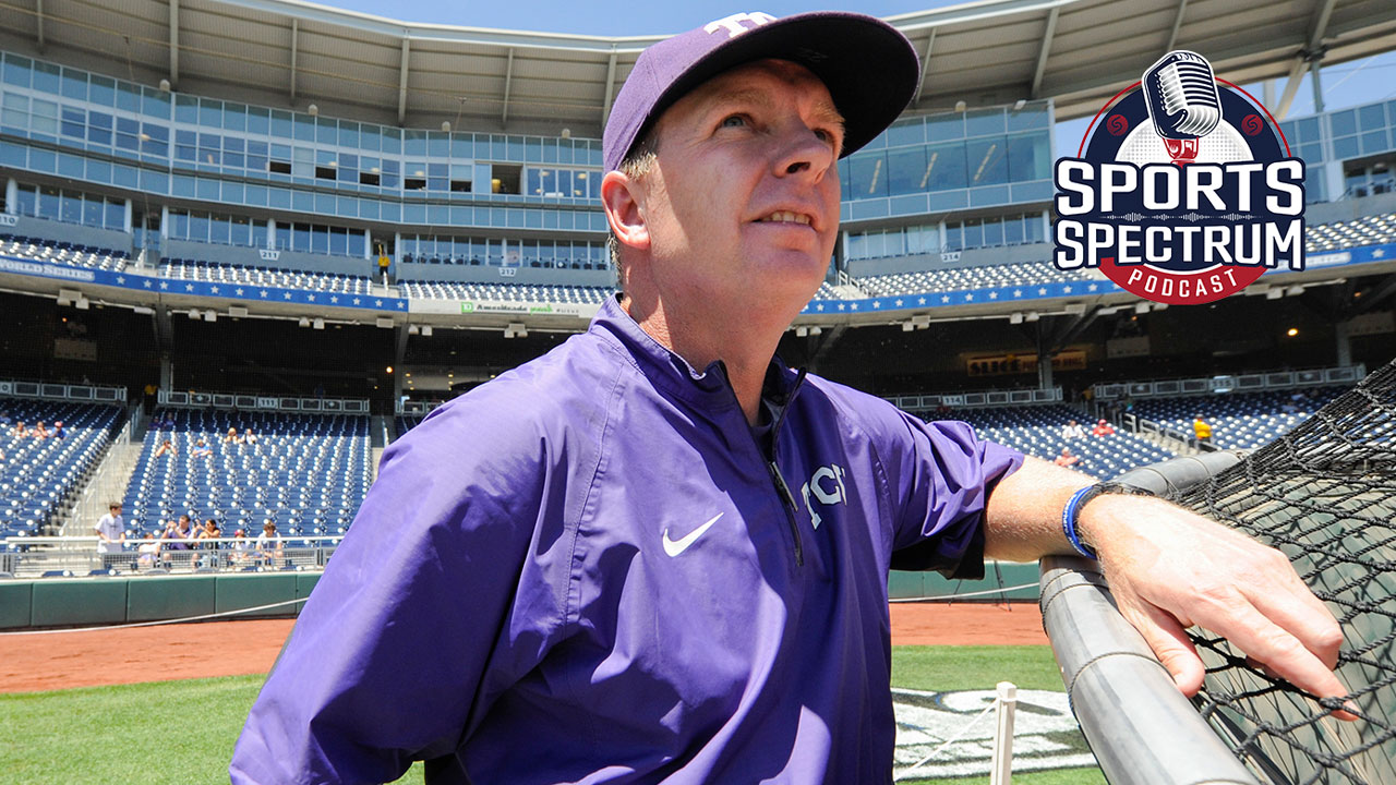 Jim Schlossnagle podcast, TCU Baseball Coach - Sports Spectrum