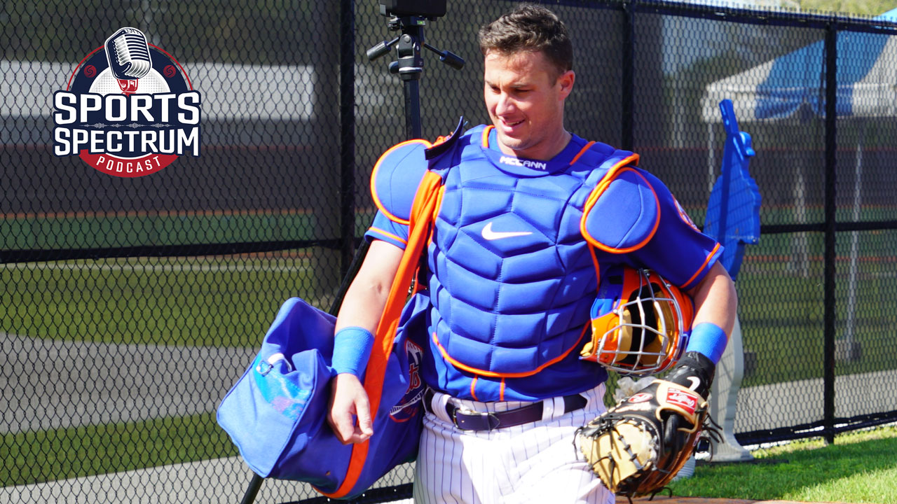 James McCann podcast, New York Mets Catcher Sports Spectrum