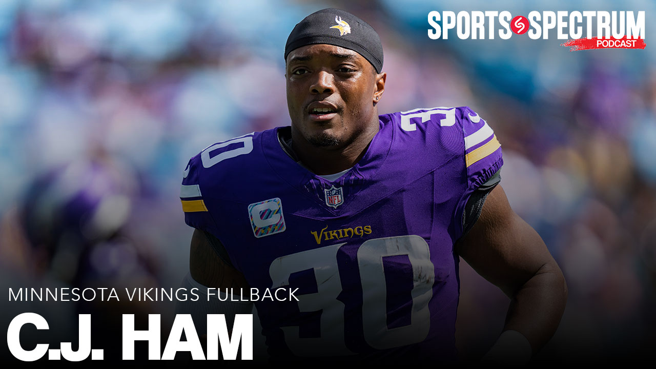 C.J. Ham podcast: Vikings fullback on embracing God's love