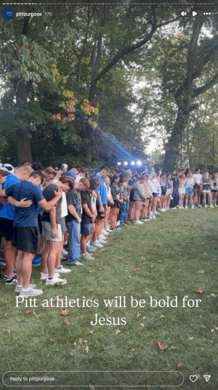 Pitt for Jesus