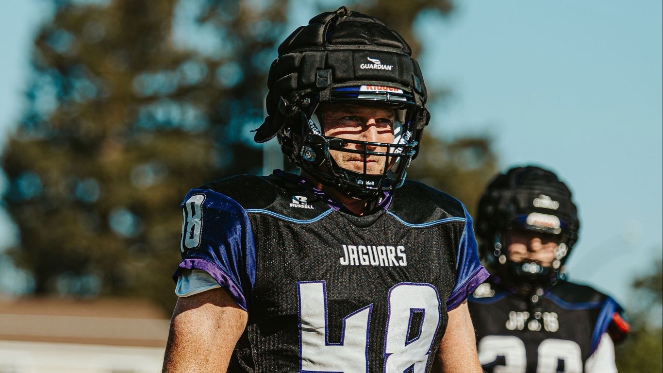 47-year-old pastor Justin Buzzard back playing college football: ‘I hope I have an eternal impact’