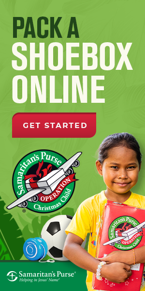 Pack a Shoebox Online for Operation Christmas Child